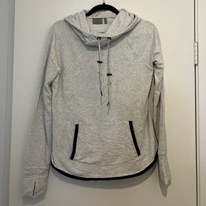 Athleta Light Heather Grey Hoodie